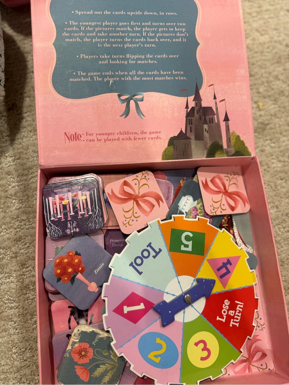 Princess Matching Game - Pink - Picture 2 of 2